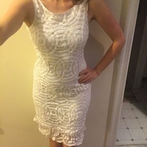 Laced and Beaded Cache Dress